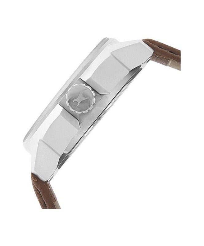 Fastrack By Titan Quartz Analog Black Dial Leather Strap Watch for Men 3089sl05 - Image 3