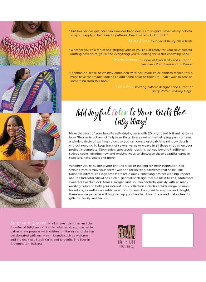 Knit Happy with Self-Striping Yarn  - Image 2