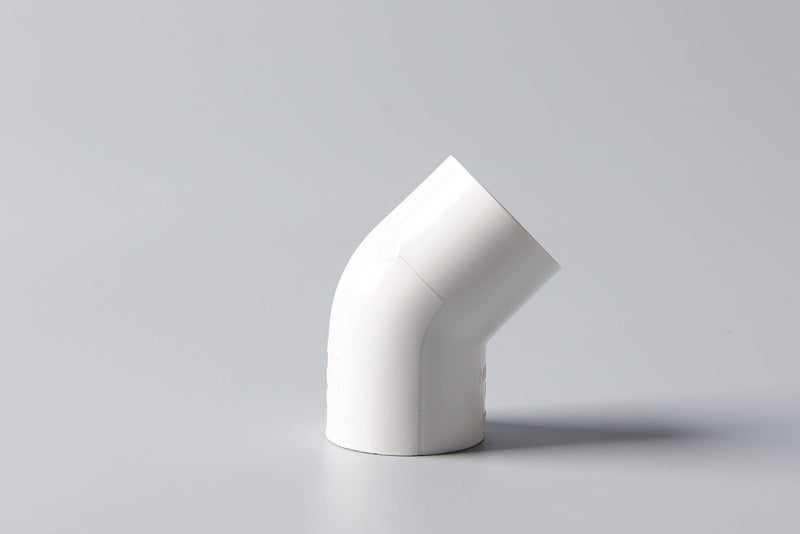 Rainbow Dream 3/4-Inch 45 Degree PVC Pipe Elbow - 10 Packs, White - Image 4