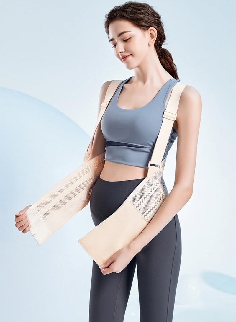 Zikra Maternity Belt Pregnancy Support Belly Waist Belt, Pregnancy Belly Band, Adjustable and Breathable Maternity Belt, Shoulder Strap for Pregnancy Belly Lifting Support, to Relieve Pain Band - Image 3