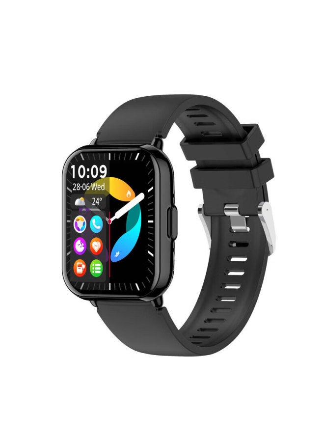 Newmine Smart Sports Watch, Bluetooth Calling, Blood Oxygen, Heart Rate, Pressure, Sleep Health Monitoring Wrisch, Information Reminder, Men's And Women's Running Multifunctional Bracelet Watch, Black, Subsidized