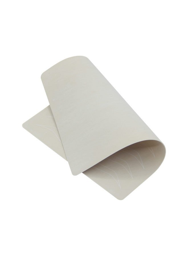 KingWei Tattoo Practice Skin Kit,6 Pieces Eyebrow Latex Microblading Practice Fake Skin Sheet with 4pcs Eyebrow Ruler,No Ink Needed Double Sided for Tattoo Supplies - Image 3