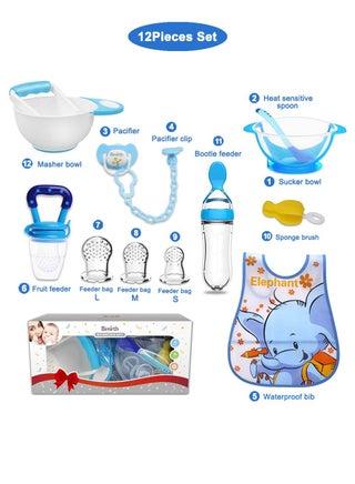12 PCS - Blue