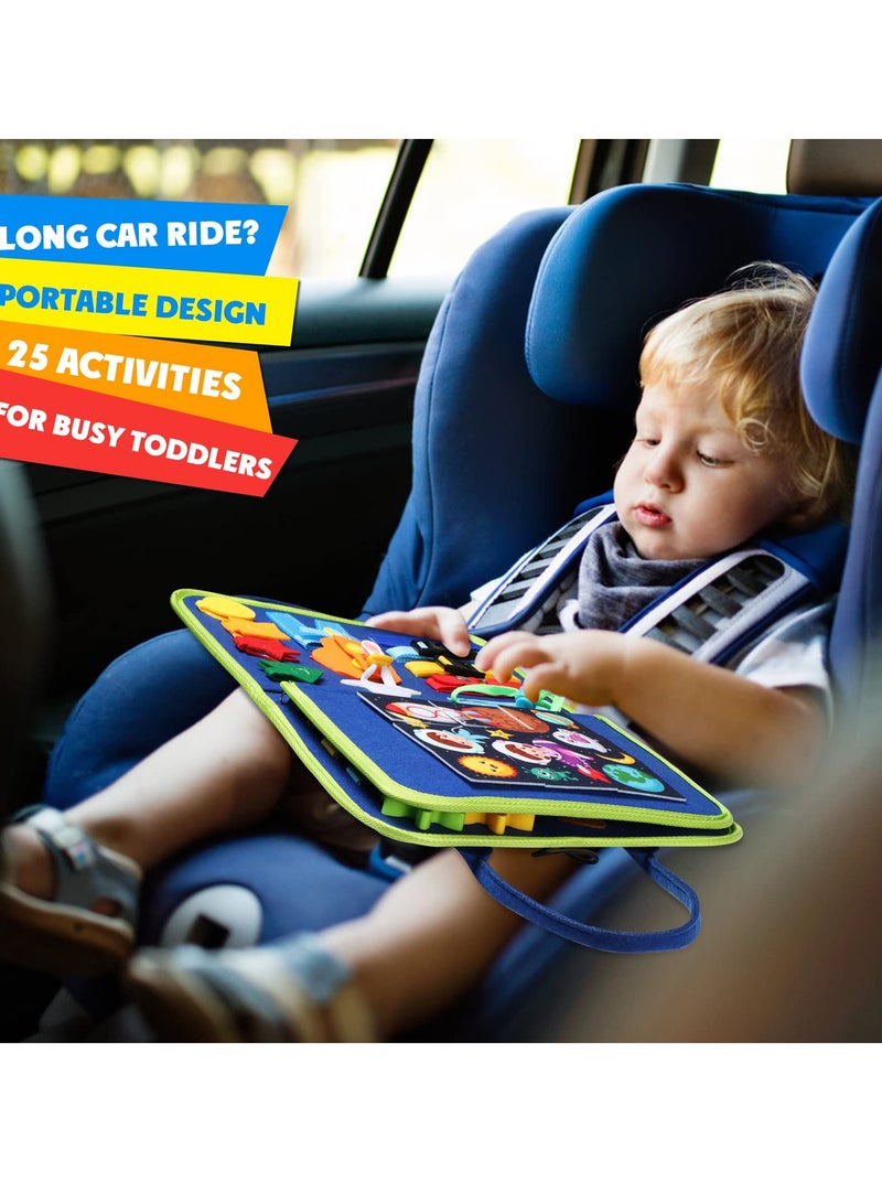 Life Skills Training Book, Children's Educational Toys, Sensory Integration Toys For Boys And Girls Aged 1-6, Travel Portable Comfort Toys, Early Childhood Education Birthday Gifts (Dinosaur Style) - Image 5