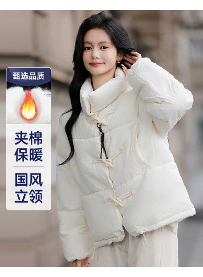 Fapai Fashion Short Style Chinese Style Quilted Jacket Women's Cotton Coat Women's Outerwear Cotton-padded Jacket Winter - Image 1
