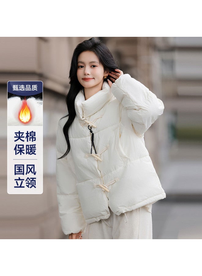 Fapai Fashion Short Style Chinese Style Quilted Jacket Women's Cotton Coat Women's Outerwear Cotton-padded Jacket Winter - Image 2