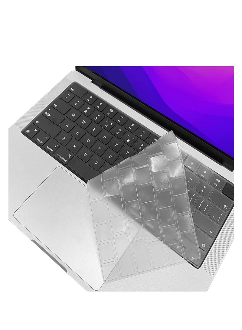 Keyboard Skin Protector Compatible with Huawei Matebook 14s/13S/16S, Laptop Keyboard Protective Film Guard Cover 【Not Screen Protectors 】,Clear - Image 1