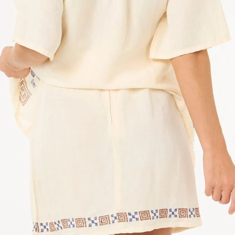 ريب كورل San Carlos Embroidered Mini Skirt - Women