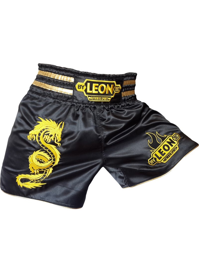 By Leon 1982 Leon Dragon Muay Thai Kickboxing Shorts  - Image 2