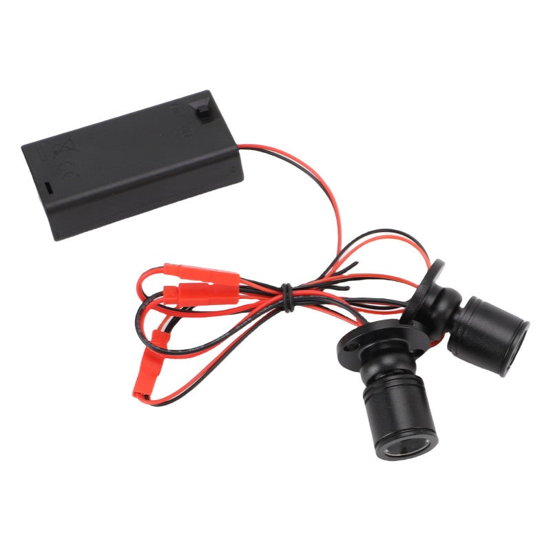 ضوء عرض المجوهرات الدوار 360 درجة spotlight صغير الحجم يعمل بالبطارية LED - طول الكابل 49 سم - سهل التركيب - إضاءة مميزة لرفوف الخزائن وواجهات العرض - Image 4