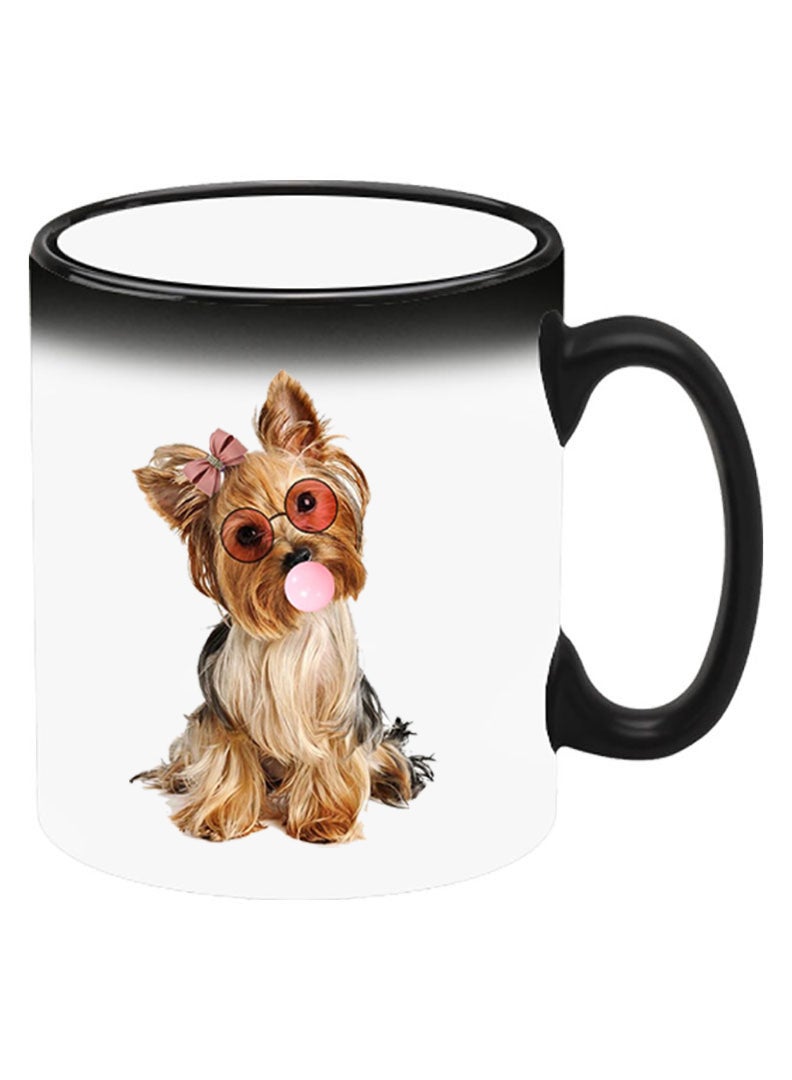 Theodor Color Changing Heat Sensitive Ceramic Mug, Image Revealed When HOT Liquid is Added! Dog - Image 2
