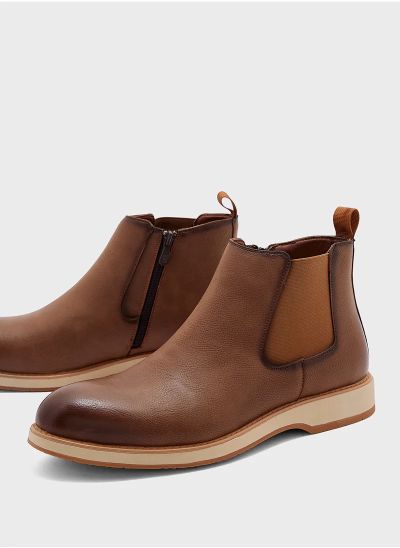 روبرت وود Classic Formal Chelsea Boots