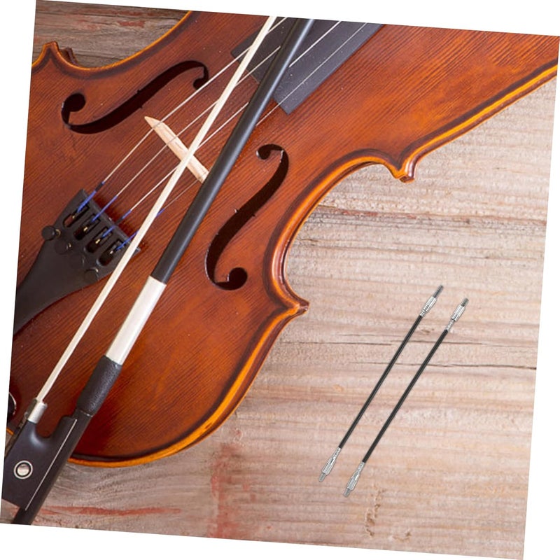 VICASKY 2pcs Steel Wire Violin Tailgut and Slip Rope Compatible with Violins Quick Setup Accessories for Musicians Stable Performance for Enhanced Sound Quality - Image 3