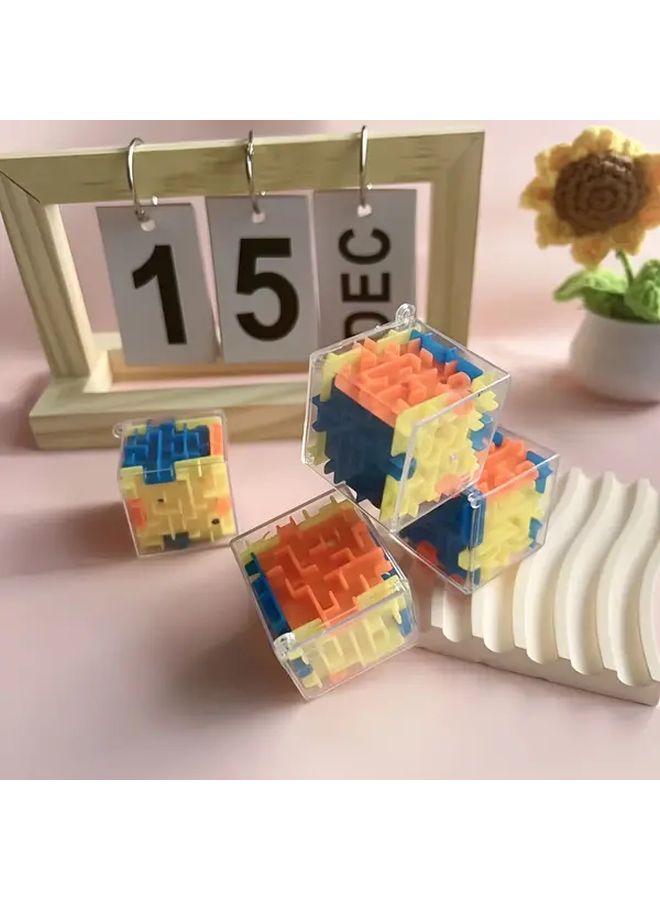 قطعتان 3D لعبة متاهة ألغاز كرة متدحرجة ألعاب العقل ألعاب تعليمية هدايا حفلة عيد الميلاد - Image 5