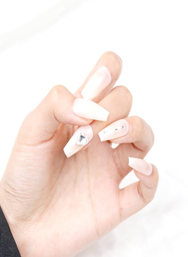 HUDA GIRL Fake Nails Nail Extension Kit,12Pcs Press on Nails Set with Nail Glue Sticker, Stick & Buffer, Reusable, Lightweight, Long Lasting, Easy to Use, Cute Aesthetic Designs for Girls, Women, Kids - Image 5