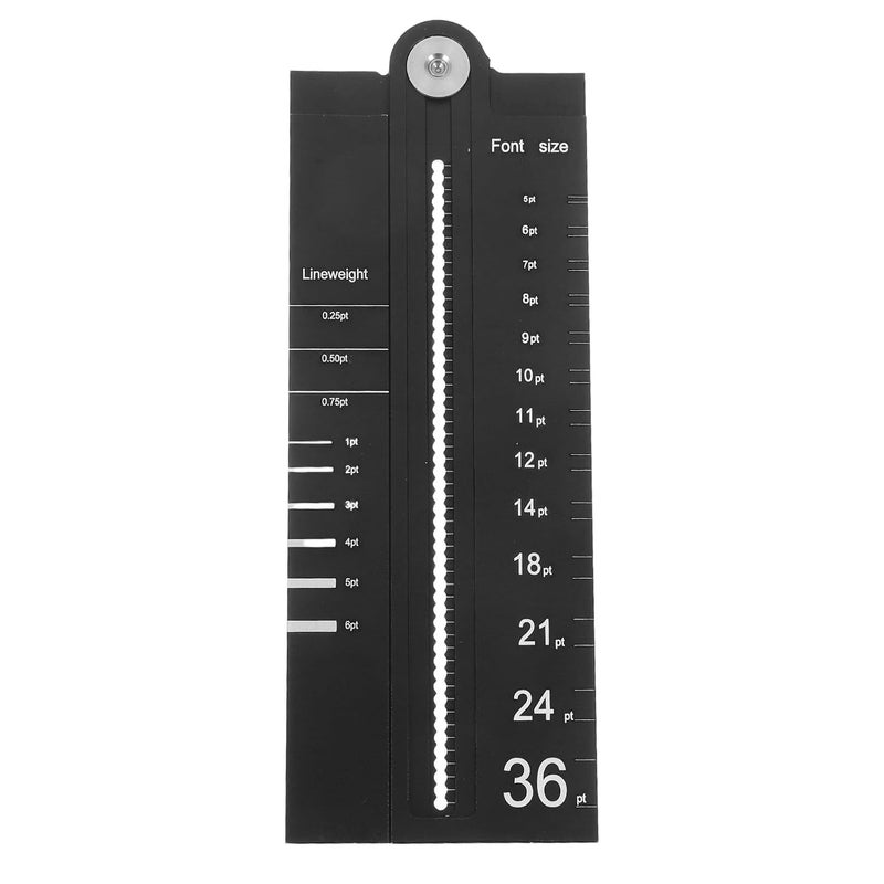 Multifunctional Parallel Line Drawing Ruler for Geometry Architecture and Woodworking - Image 1