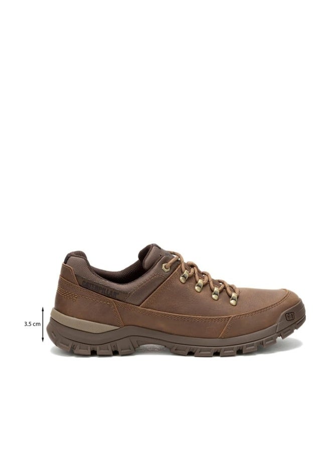 CATERPILLAR أحذية كات للرجال بني منخفضة للمشي - Image 1