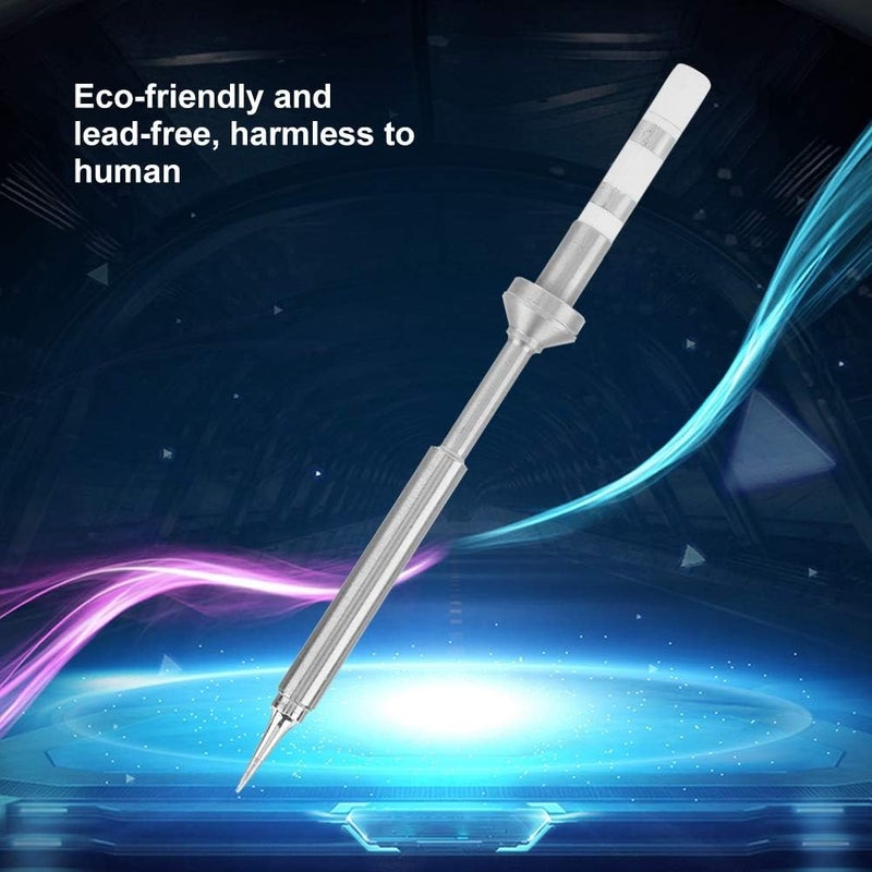 TS100 Soldering Iron Tips Stainless Steel High Performance Replacement Tips Set for Electronics Repair and DIY Projects 11pcs Various Styles (TS100-ILS) - Image 5