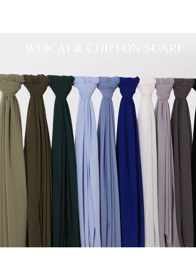 KUYING NewPearl Chiffon Scarf  - Image 4
