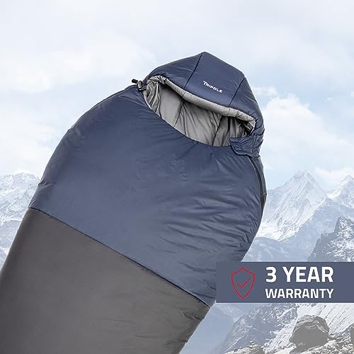 Tripole Shivalik Minus Ten Degree Comfort Nylon Polyester Unisex Mummy Sleeping Bag (Army Green) - Image 5