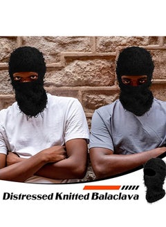 Excefore Balaclava Ski Mask, Full Face Mask, Windproof Face Cover Sun UV Protection, Thermal Windproof Winter Scarf, Men Women Outdoor Sport Cycling Cap 2PCS  - Image 5