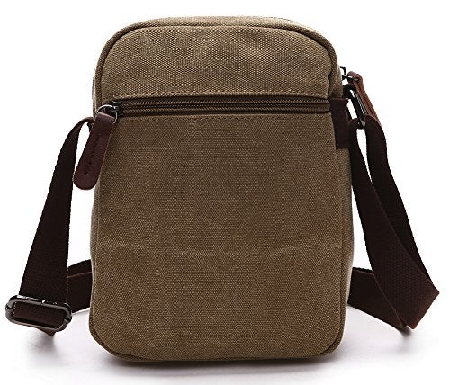 Collsants Mini Crossbody Bags for Women and Men Small Purses and Handbags Travel Purse Canvas Shoulder Purse Bag - Image 3