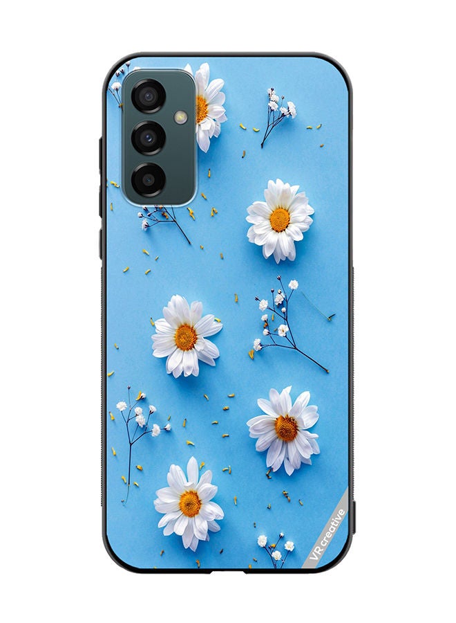 VR CREATIVE Protective Case Cover For Samsung Galaxy F23 Flower Design Multicolour - Image 1
