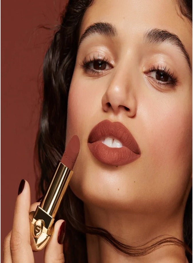 غيرلان عبوة إعادة تعبئة أحمر شفاه جيرلان روج جي ألترا كير قابلة للتخصيص 3.5 غرام - 360 لو بيج نو - مخملي  لون شفاه فاخر بلمسة نهائية مخملية ساتانية مرطبة - Image 4