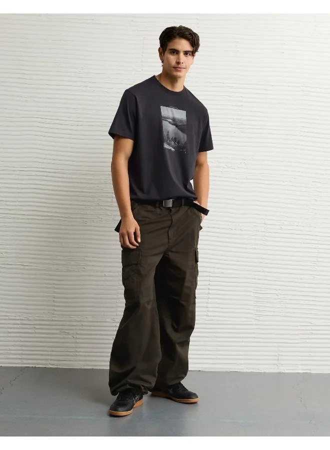 American Eagle AE Logo Graphic T-Shirt