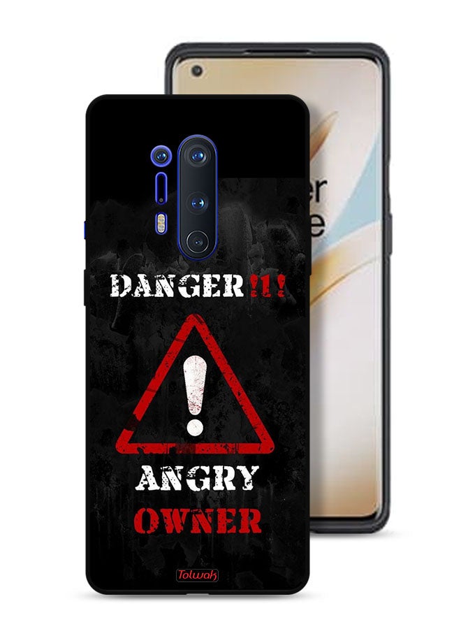 Tolwak OnePlus 8 Pro 5G Protective Case Cover Angry Owner - Image 1