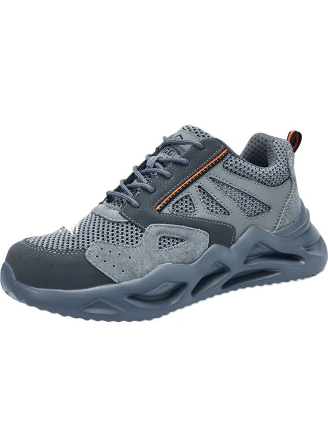 Dinggu Safety Shoes For Men, Breathable, Construction Site Odor-Resistant, Electrician Insulated, Anti-Smashing, Anti-Puncture, Steel Toe, Lightweight, 1055Huidw40 - Image 2