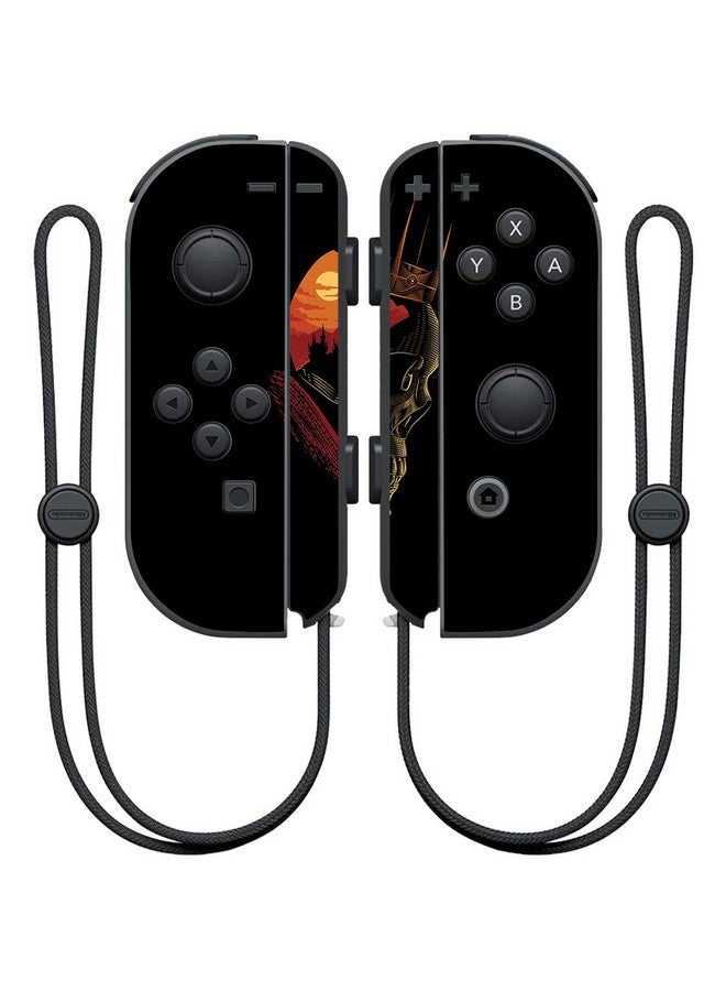 مايتي سكينز غلاف Mightyskins متوافق مع وحدة تحكم Nintendo Joy Con King Nothing | غطاء ملتف واقٍ ومتين وفريد من نوعه من الفينيل | سهل التطبيق والإزالة وتغيير الأنماط | صنع في الولايات المتحدة الأمريكية - Image 1