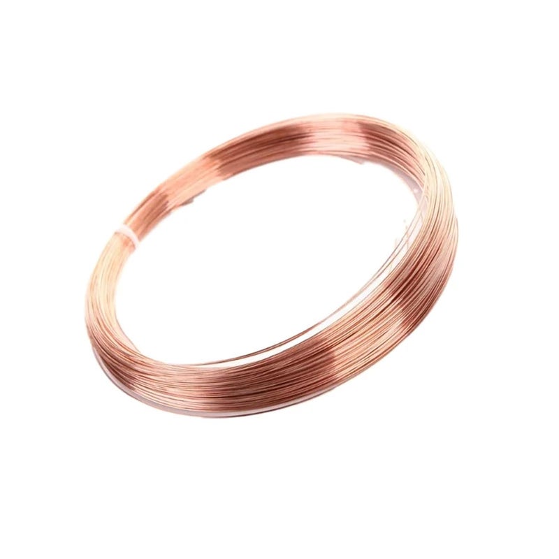 2M Phosphor Bronze Wire Diameter 0.05/0.1/0.2/0.3/0.4/0.5/0.6/0.8/1/1.5/2/3/4mm phosphorous Copper Wire DIY Material(Diameter 0.45MM) - Image 3
