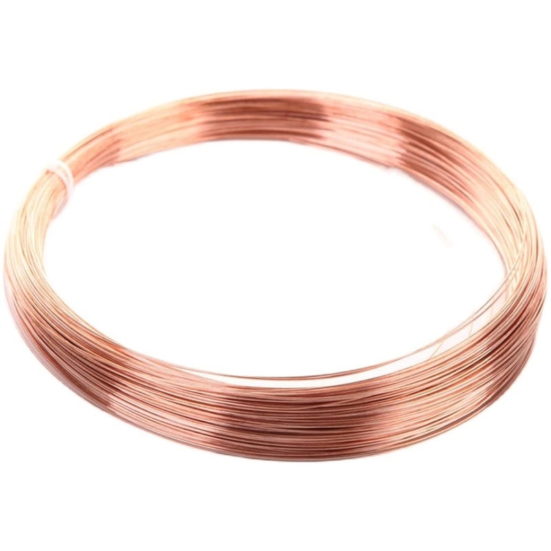 2M Phosphor Bronze Wire Diameter 0.05/0.1/0.2/0.3/0.4/0.5/0.6/0.8/1/1.5/2/3/4mm phosphorous Copper Wire DIY Material(Diameter 0.45MM) - Image 1