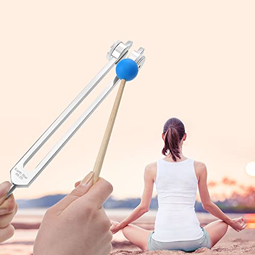 Lemfema 68.05 Solfeggio Tuning Fork with Silicone Hammer Bag for Sound, Musical Instrument, Vibration - Image 3
