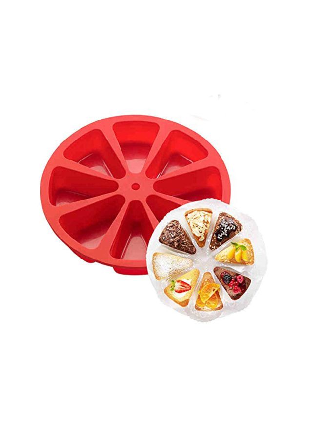 Loquat Silicone Triangle Shaped Cake Mould Red 27centimeter - Image 2