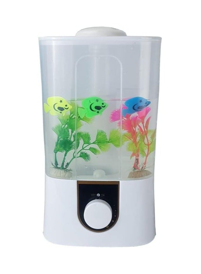 4 L Air Humidifier and Ultrasonic Air Freshener Cool Top Filler (White) - Image 2