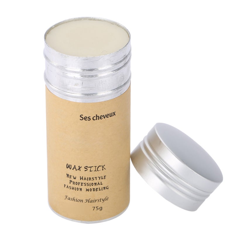 Matte Finish Hair Wax Stick Portable Hydrolyzed Protein Vitamin Infused - Non-Greasy Light Hold Water Based Hair Wax for Messy Hair Control for Men Women - Image 2