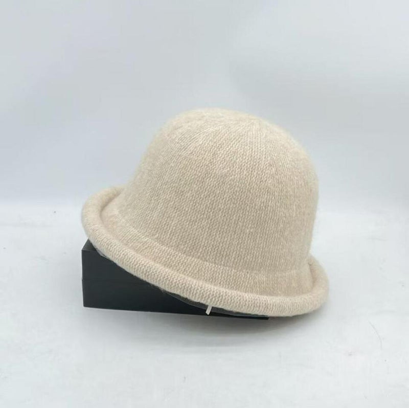 Plush Bucket Hat Women Ear Protection Warm Elderly Mom Winter Hat - Image 3