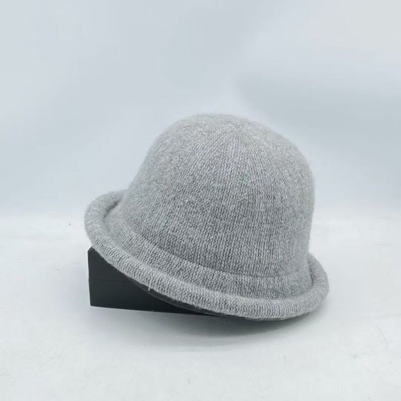 Plush Bucket Hat Women Ear Protection Warm Elderly Mom Winter Hat - Image 1