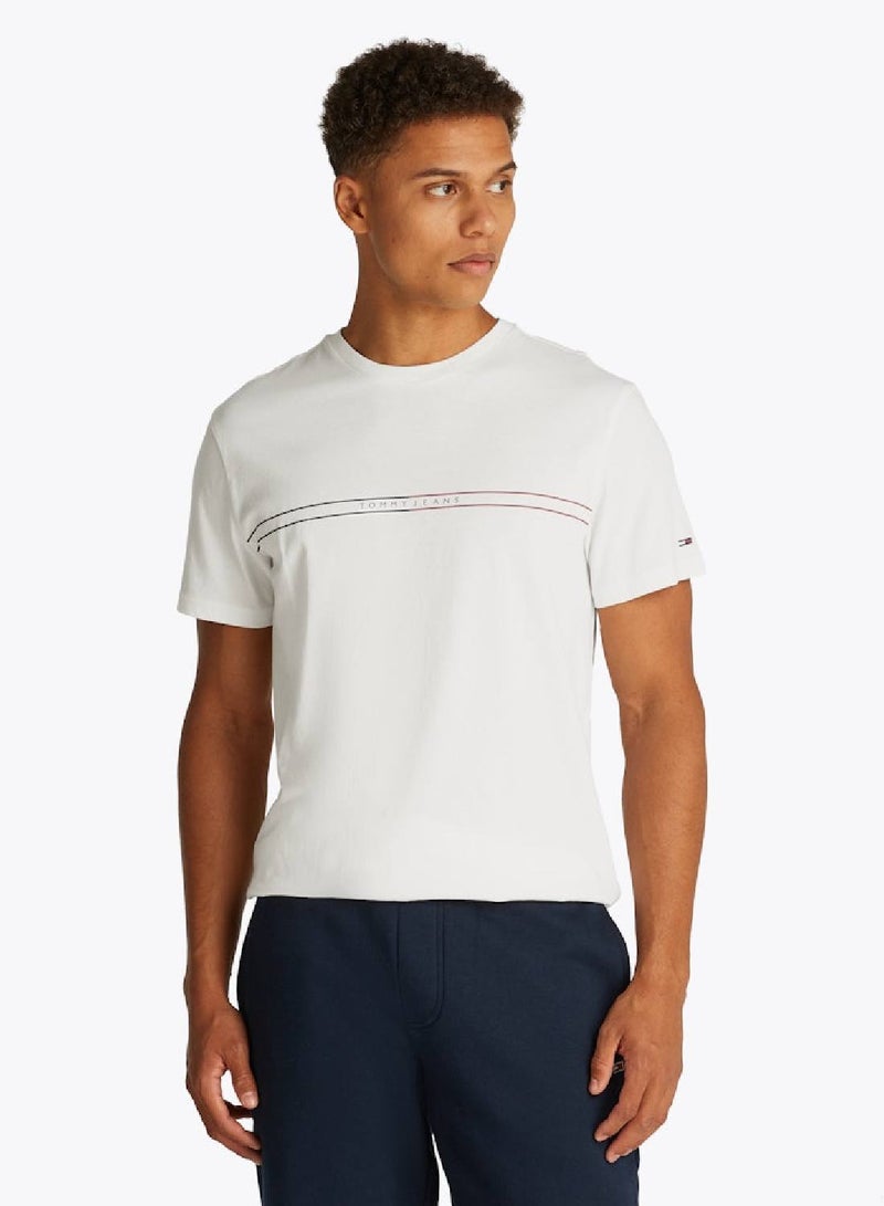 TOMMY JEANS Slim Entry Graphic T-Shirt - Image 1