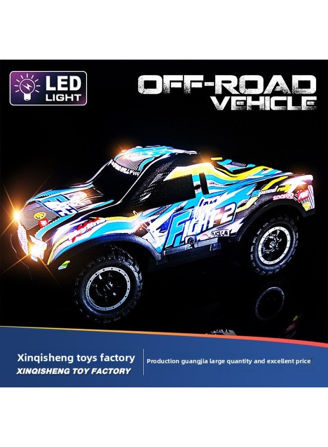 1:24 With Light Small Proportion Remote Control Car Non-live Children's Toys Remote Control Car-Color:Y243 Red-Scale:1:24  - Image 2