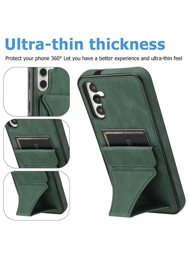 اس-توب جراب لهاتف Samsung Galaxy A35 5G جراب واقٍ مقاوم للصدمات فائق النحافة مع حامل - Image 4