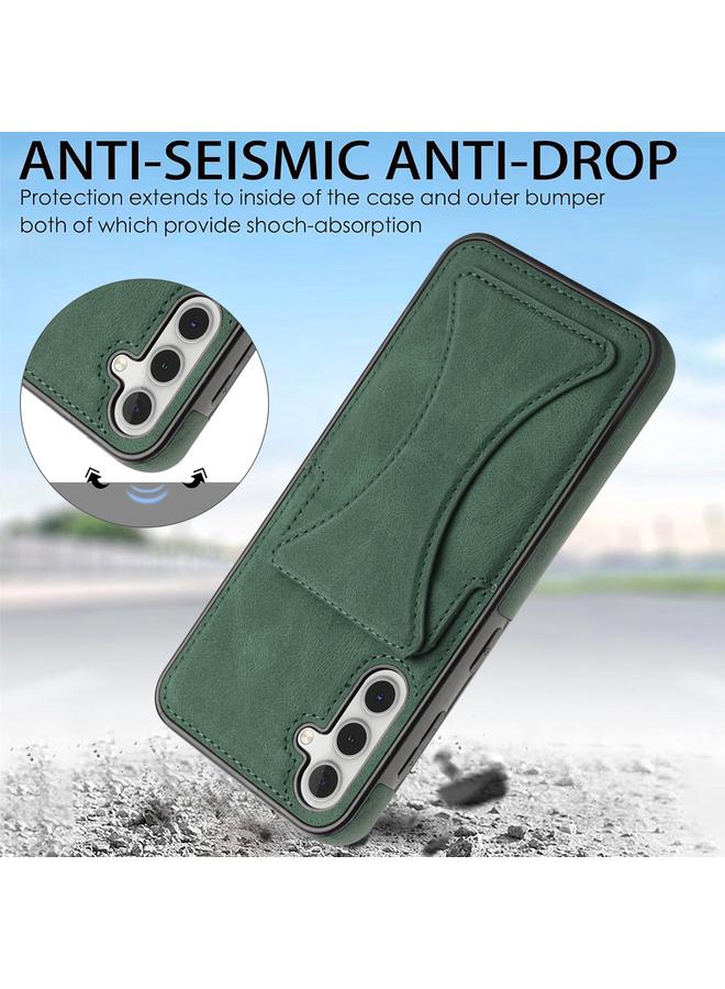 اس-توب جراب لهاتف Samsung Galaxy A35 5G جراب واقٍ مقاوم للصدمات فائق النحافة مع حامل - Image 3