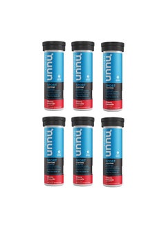Nuun Nuun Energy: Cherry Limeade Electrolyte + Caffeine Tablets (6 Tubes of 10 Tabs)6  - Image 1
