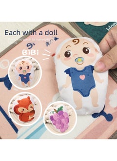 Generic Baby Tail Cloth Book Educational Enlightenment Early Education Toys 0-3 Years Old Baby Toys Tear-proof Cloth Book-Color: Short Cloth Book-OPP Bag (Chinese And English Version, 4 Pages, 8 Faces With Sound Paper BB) 20g  - Image 4