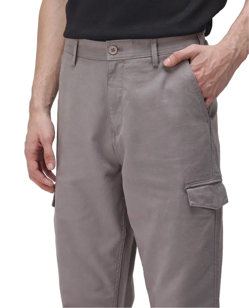 Rare Rabbit Men's Regular Fit Cargo Trouser