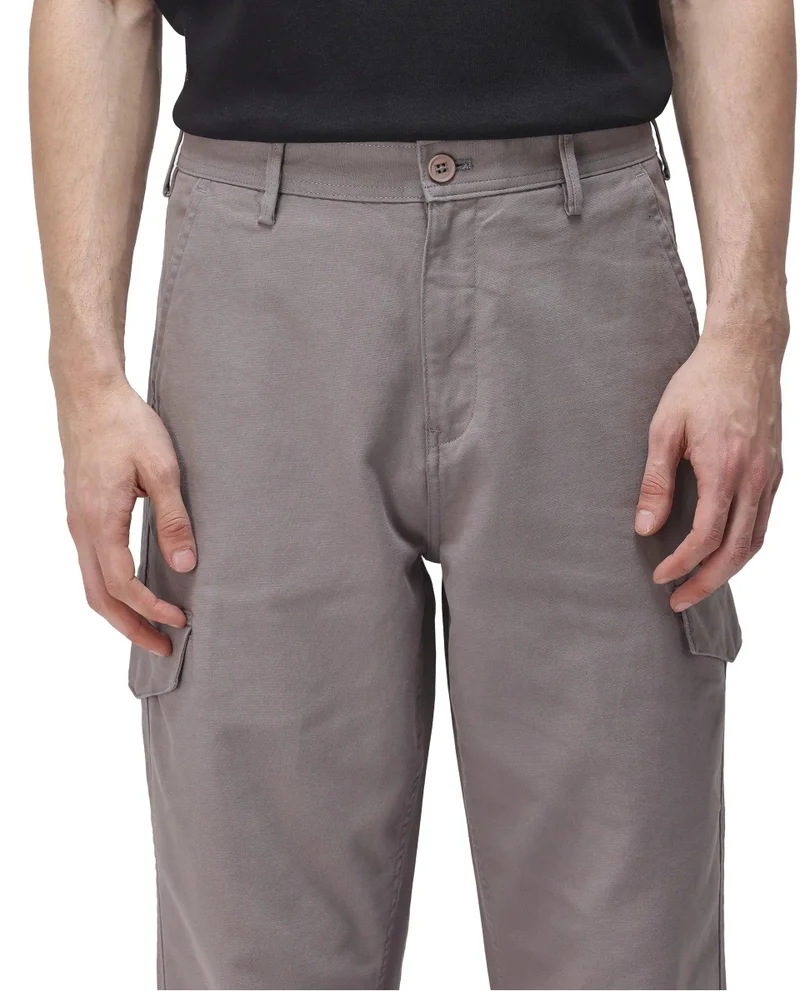 Rare Rabbit Men's Regular Fit Cargo Trouser