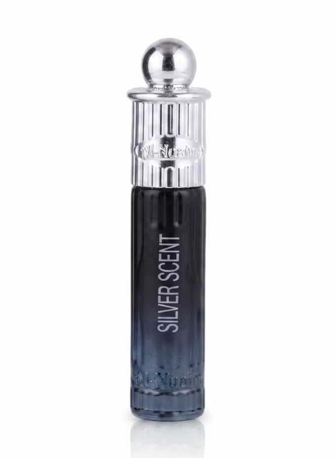 أل نواعم عطر النعيم الفضي المركز 6 مل | عطر مركز خالٍ من الكحول للرجال والنساء | عطر شرقي عربي فاخر يدوم طويلاً | حجم مناسب للجيب - Image 2