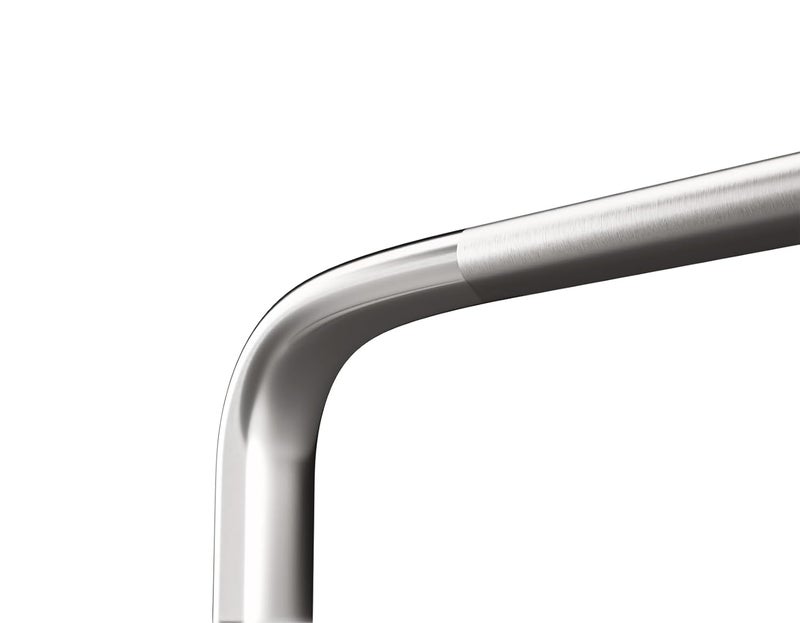 Atlantic Stainless Steel Capsule D Dwawer Cabinet Pull Handle 8 Inch Total Length 200 Mm Hole To Hole 195 Mm Twotone Finish Pack Of 12 Pieces - Image 4